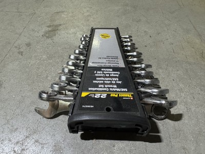 #ad Alltrade Trades Pro 22 Pc SAE Metric Combination Wrench Set $23.78