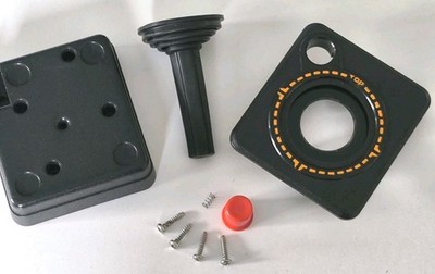 Atari Joystick CX40 Ersatzteile Gehäuse, Tülle, Feuerknopf, 4 Schrauben, Feder