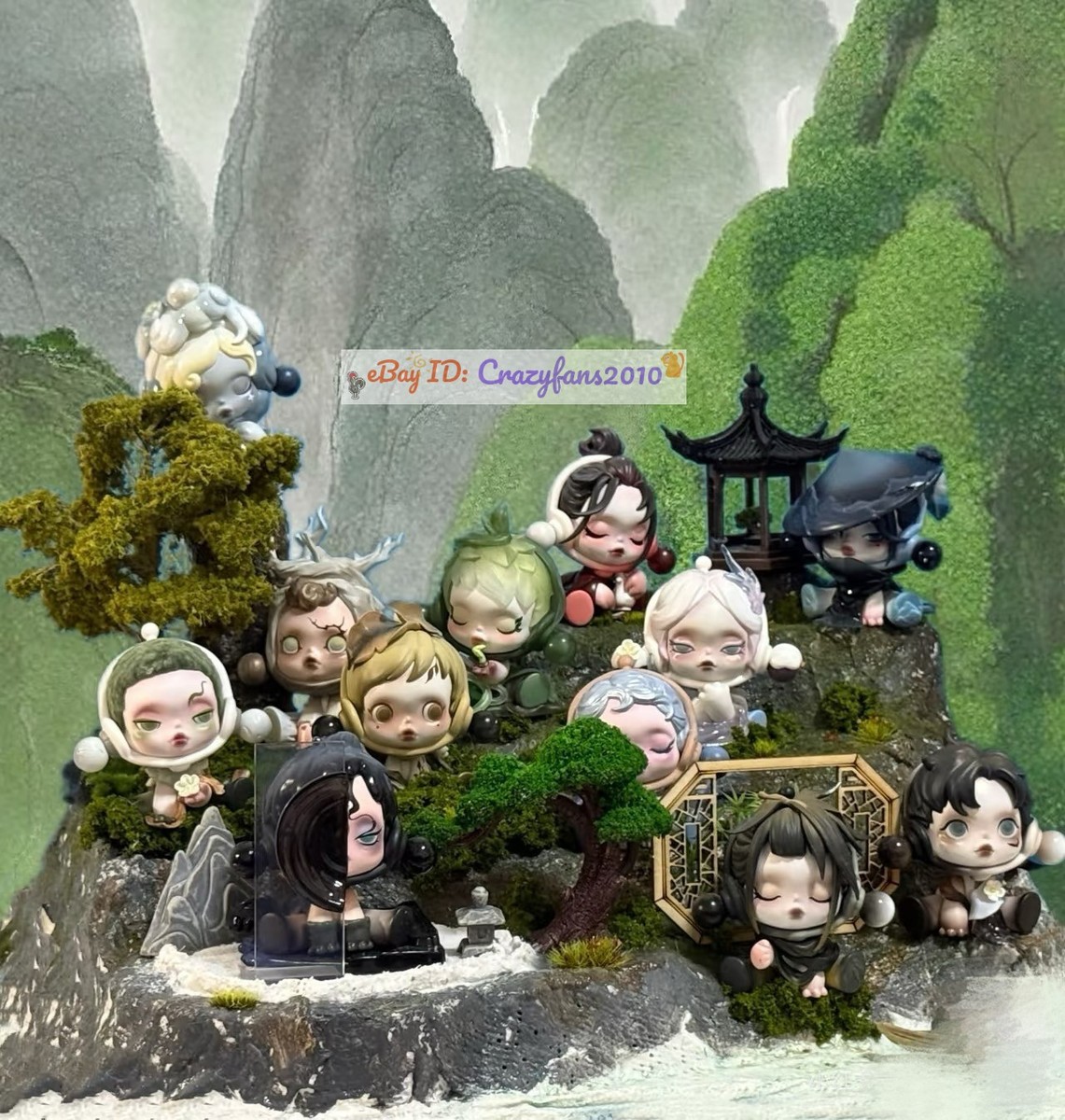 POP MART Skullpanda Countryyard Plum Blossom Series Blind Box