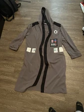 Disney Star Wars Hooded Fleece Bath Robe Size Small/Medium Adult