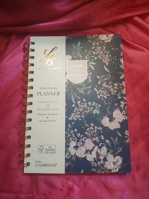 Leah Bisch for Cambridge Weekly Monthly Planners, Calista Floral