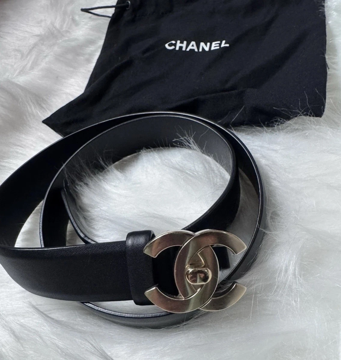 CHANEL Solid Belts for Women for sale | eBay