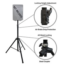 Harmony Audio HA-SSA Pro DJ Tripod Speaker Stand Push Button Air Brake Lowering