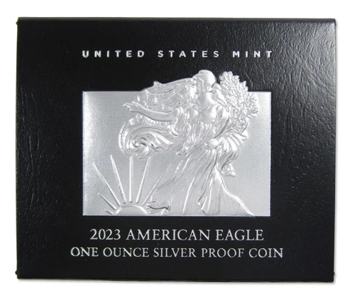 2023-W American Silver Eagle Proof — photo from the most recent tracked eBay sale