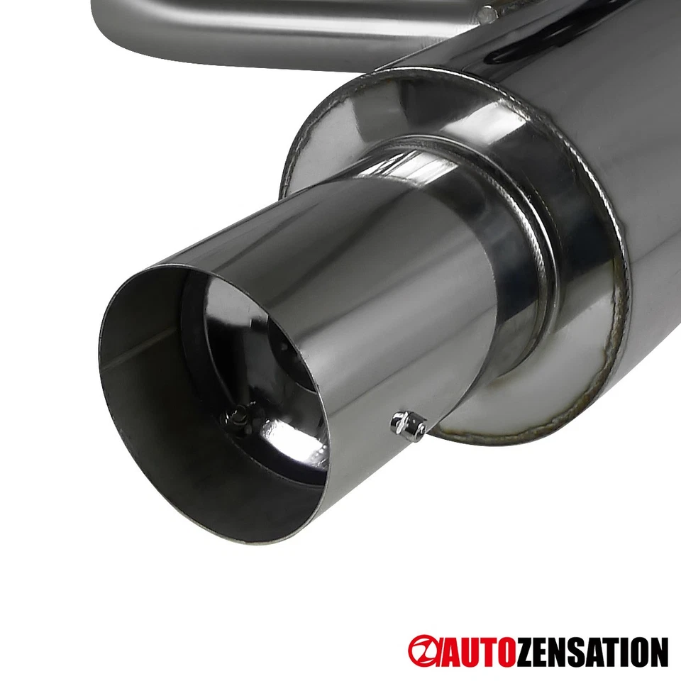 Fit 2005-2010 Scion tC Chrome SS N1 Catback Exhaust Muffler System Kit Foto 4 de 4