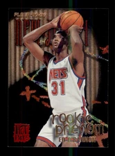 1995-96 FLEER HOT PACKS ROOKIE PHENOM #3 ED O'BANNON NEW JERSEY JETS