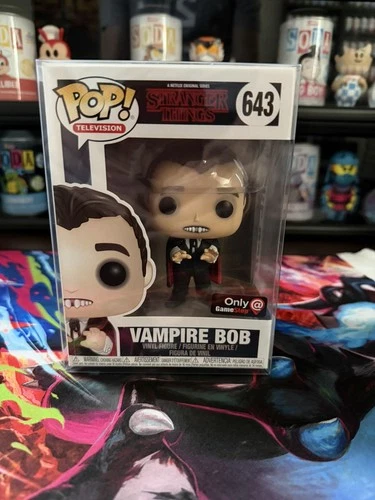 Funko Pop! Vinyl Stranger Things Vampire Bob #643 GameStop Exclusive Figure