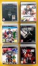 PS3 Spiele KONVOLUT DISNEY Kingdom Hearts SKYRIM WWE 2K16 CoD Madden FIFA RESTPOSTEN 6