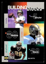 1997 Collector's Choice #382 Heath Shuler/Hobbs/Davis/Martin/Bates Saints