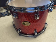 Acero centenario Ludwig diametro 14 x 10 Tom profondo rosso scintillante