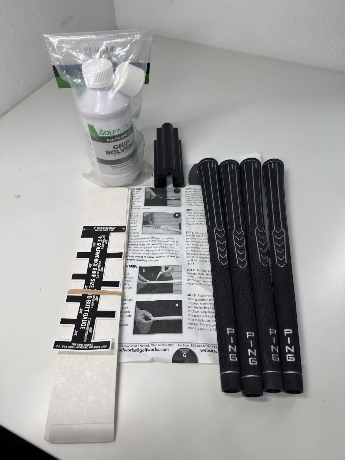 Grips Set Of 4 With Extras