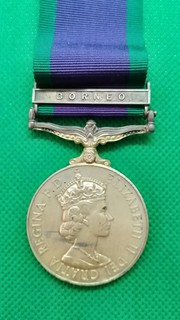 Named GSM With Borneo Clasp 2 Troop Royal Australian Engineers mentioned in book