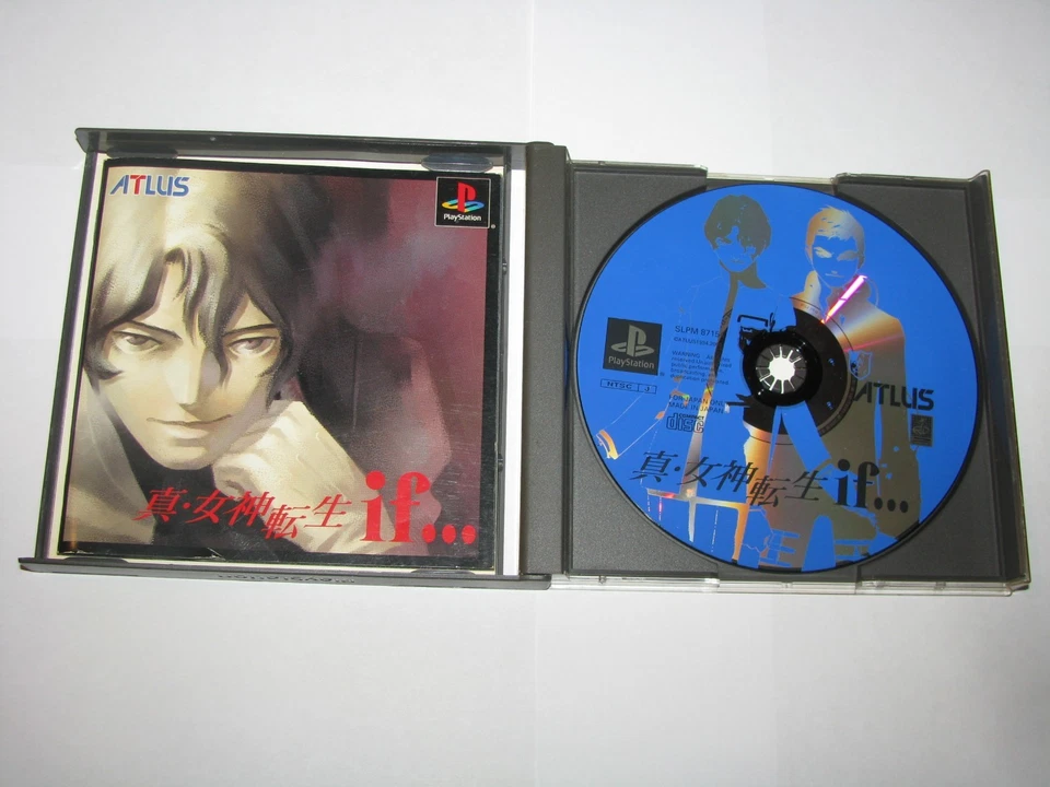 Shin Megami Tensei If Playstation PS1 Japón importación +obi vendedor de EE. UU. Foto 4 de 4