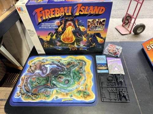 Vintage Fireball Island Milton Bradley 100% Complete New OLD Stock NOS