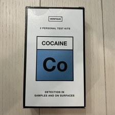 VERIFIQUE 2 Personal TEST Kits COCAINE Detection in samples and on surface