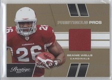 2011 Prestige Prestigious Pros Gold Materials 45/50 Chris Wells Beanie #3 0e3