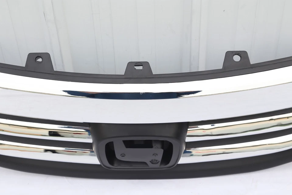 Parrilla de parachoques delantera cromada para Honda Accord 2011 2012 #HO1200203 Foto 4 de 4