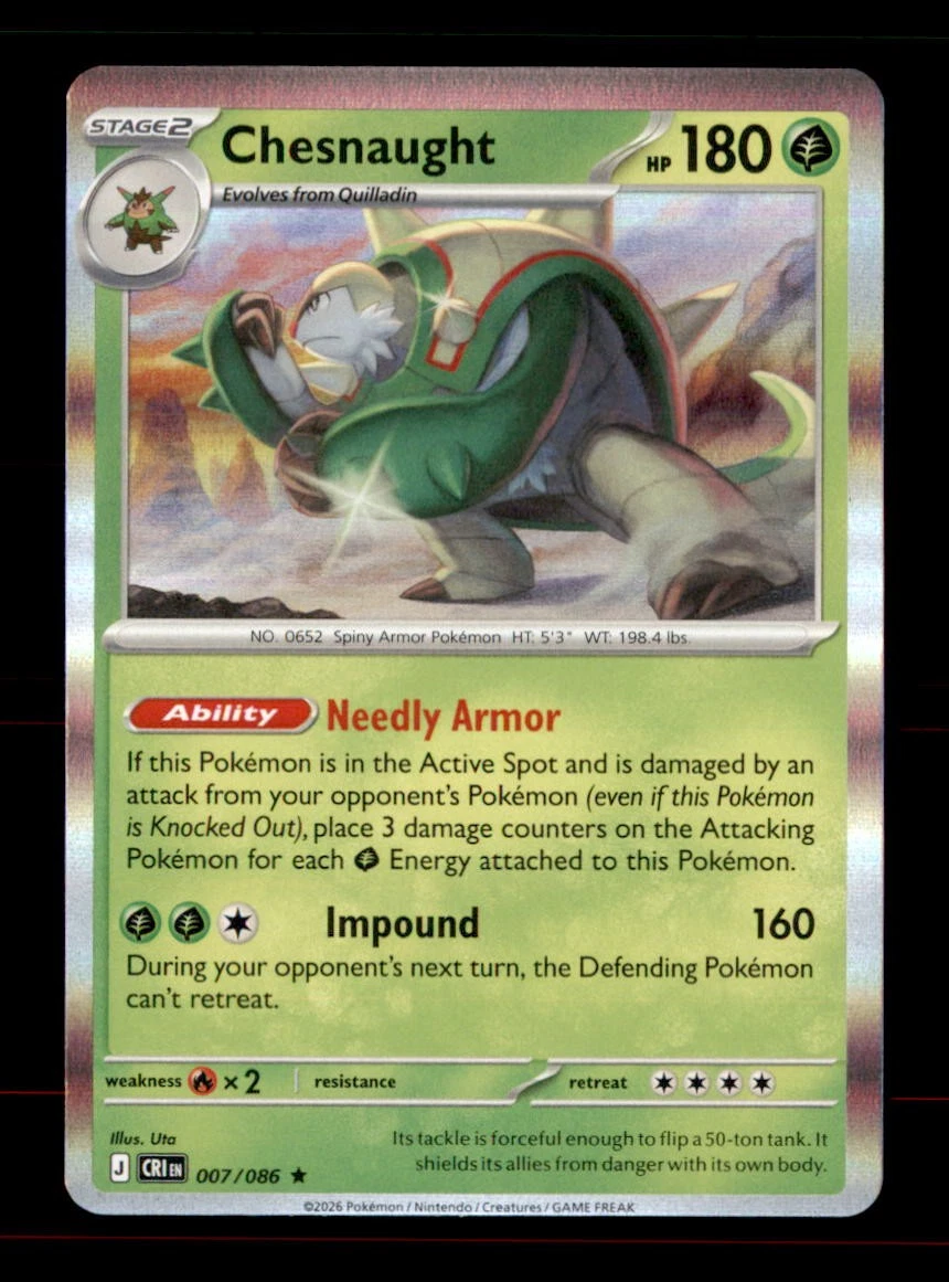 chesnaught pokemon card PSA 10 V 99/98 Paradigm Trigger Japanese – TCGHOBBY put 3 damage counters on the Attacking Pokémon Chesnaught Cards | Dex -