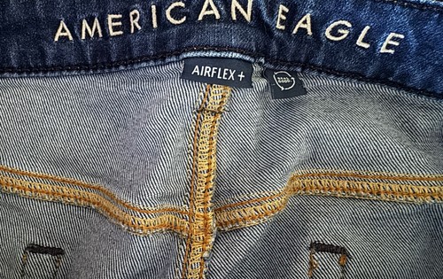 American Eagle Outfitters Jeans AIRFLEX Größe 38 x 32 echt gut blau Herren " - Bild 4 von 6