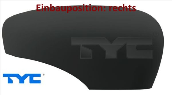 Tyc 328-0191-2 Abdeckung FüR AußEnspiegel Rechts FüR Renault-image