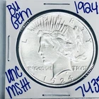 1924 BU UNCIRCULATED SILVER PEACE DOLLAR AUTHENTIC U.S. MINT FREE SHIPPING 7438