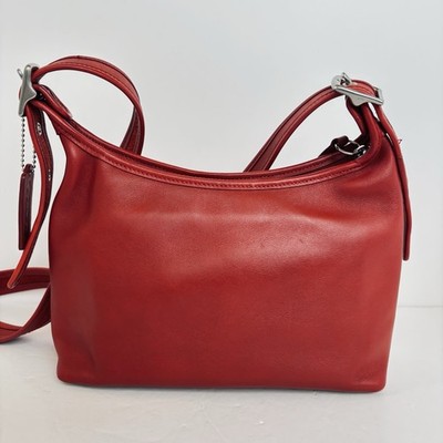 COACH バック Coach Legacy 9136 Small Black Leather Shoulder Bag Crossbody