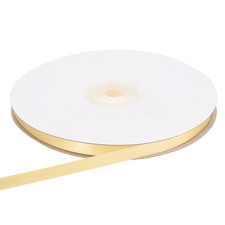 1/4 Inches x 50 Yards Satin Ribbon Roll Gift Wrapping Ribbon, Gold