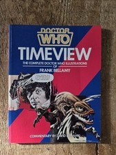 Doctor Who 'Timeview - Illustrations Of Frank Bellamy'. 1985. Who Dares. Unread