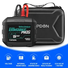 TOPDON BTMobile PROS 12V Car Battery Charging Cranking Tester Tool Wireless AGM