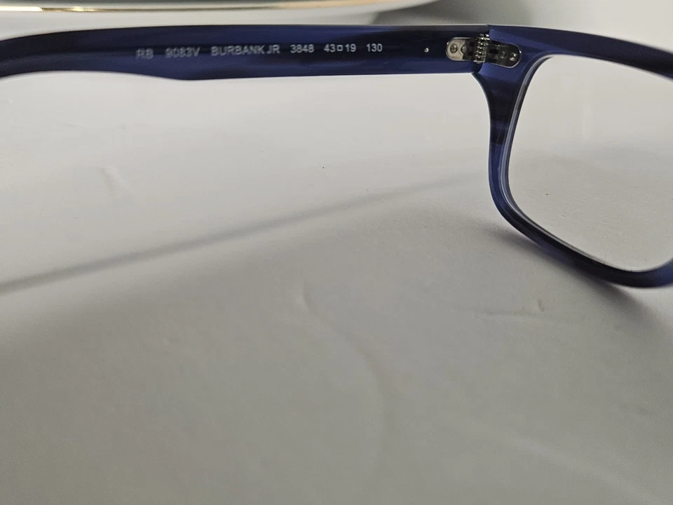 Monturas de gafas Ray-Ban para niños RB 9083V BURBANK JR 3848 cuadradas 43-19-130 Foto 3 de 4