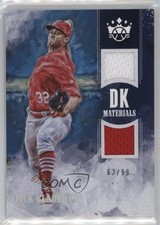 2018 Panini Diamond Kings DK Materials Holo Silver 63/99 Jack Flaherty sb0