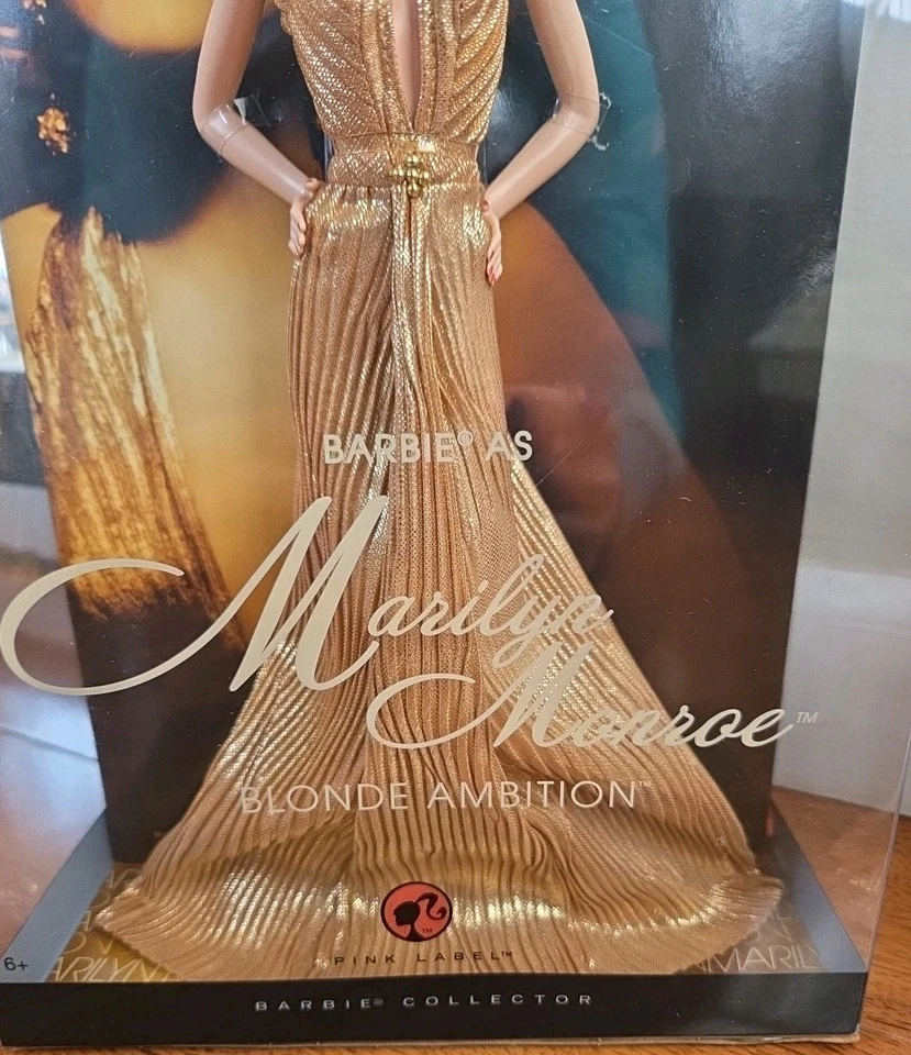 NUEVO EN CAJA Barbie como Marilyn Monroe Rubia Ambición 50 Aniversario Coleccionista N4987 Foto 3 de 4