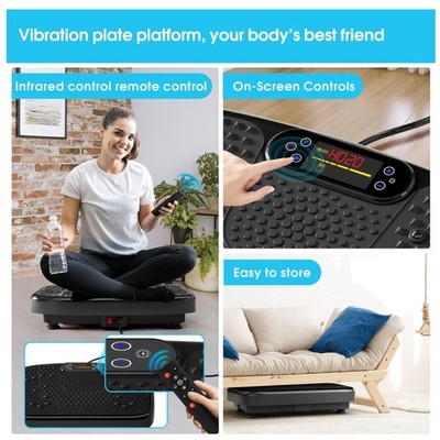 Noise-Reducing Vibration Plate 450lbs Capacity