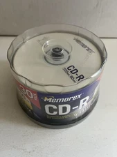 MEMOREX 30 PACK Blank CD-R 16x Multi Speed 700MB 80 Min Recordable NEW SEALED