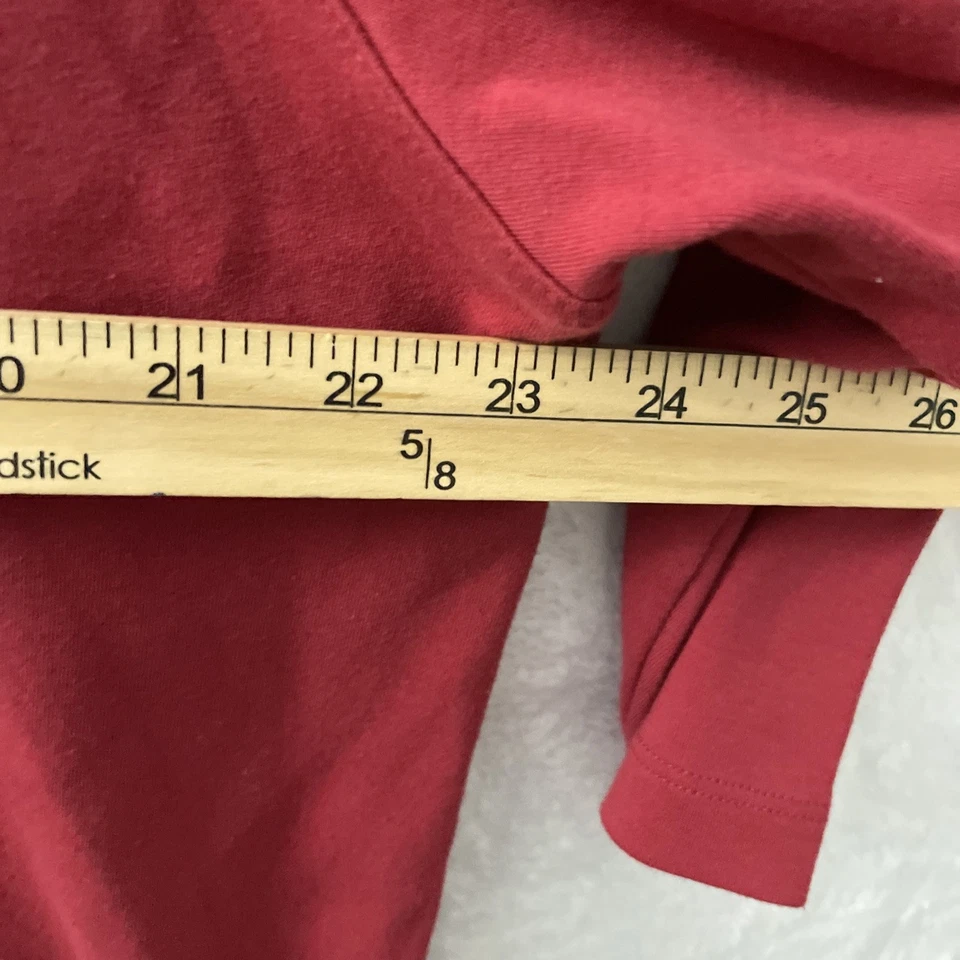 Женская блузка Alfred Dunner топ красный бисер плюс 1X хлопковая смесь рукав 3/4 круглый - Изображение 4 из 4