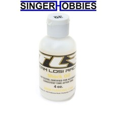 Team Losi Racing TLR74023 SILICONE SHOCK OIL, 30WT, 338CST, 4OZ NEW HH