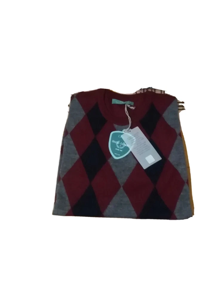 Pullover ,Corsari con Rombi vari colori TAGLIA M /L , XL 2XL 3XL - Immagine 2 di 4