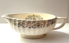 Limoges Lyric Gravy Boat ~ 1 KS 384 X WARRANTED 22 K GOLD