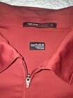 Men’s - NIKE Tiger Woods Collection Golf Polo Shirt Long Sleeve -Red Size XL $90 — photo 1