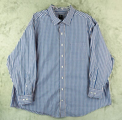 gs dress shirts GS Easy Stretch Classic Fit Dress Shirt Men's 19 Long Sleeve Button Up  Check