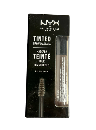 NYX Tinted Brow Mascara. Black Complete Look. Size 0.22 fl oz
