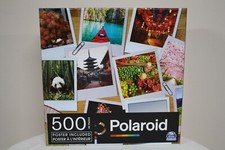 NEW Spin Masters Polaroid 500 Piece Jigsaw Puzzle Exploring East Asia 24" x 18"
