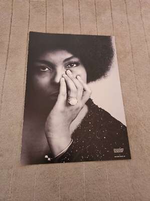 FPOT237 MAGAZIN PIN UP BILD/POSTER 11X8'' ROBERTA FLACK