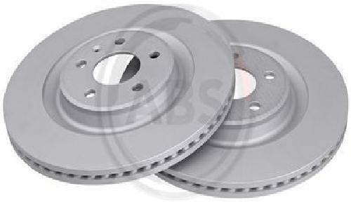 2X Original A.B.S. Brake Disc 18196 For Audi Porsche VW