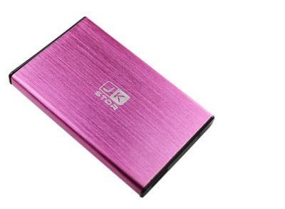 (JKStor) : 80GB External USB 3.0 Portable 2.5 '' SATA External Hard Drive - PINK