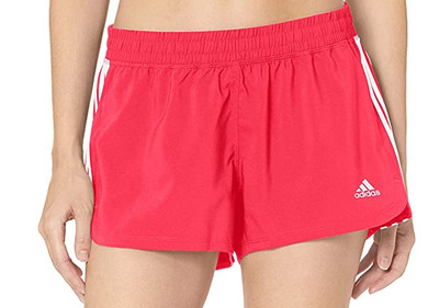 pink adidas biker shorts