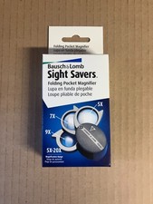 Bausch  Lomb Sight Savers 5x-20x Magnifier  812367 - Foldable Jewelers Loupe