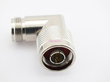 Coax Adapter N Female to N Male Right Angle - USA Ham Seller
