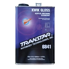 1 Gal Transtar Kwik Gloss Acrylic Urethane Clear Coat 6841