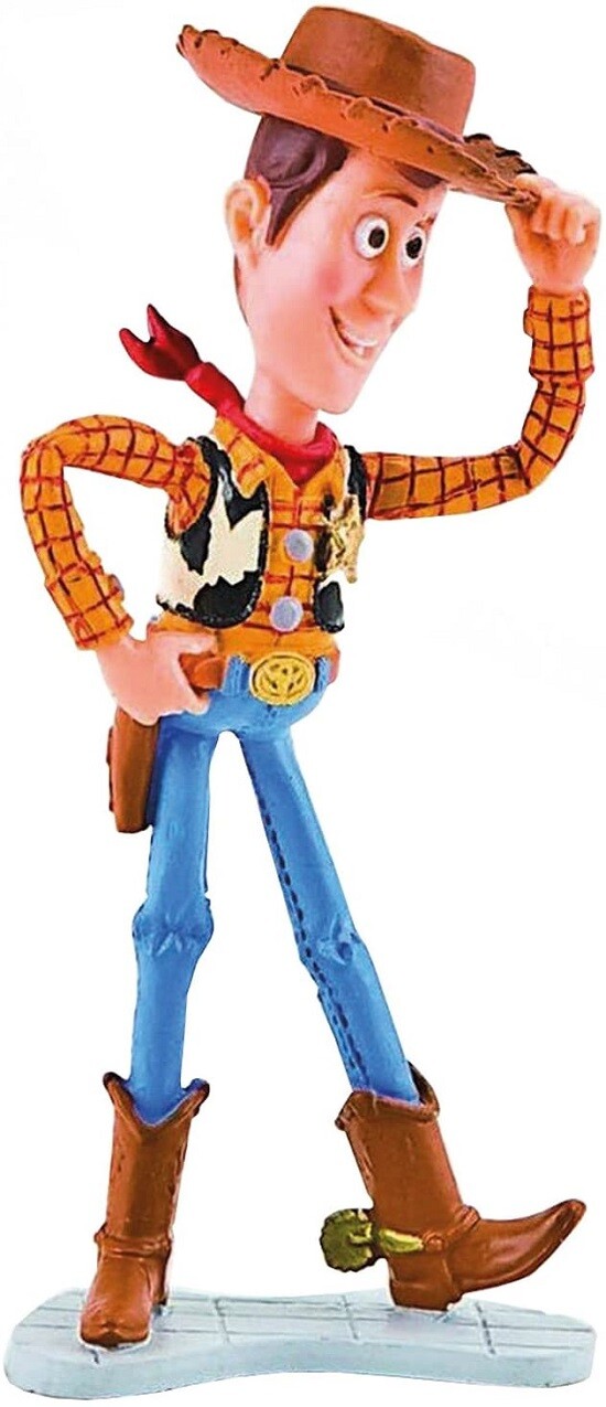 personaggio Figura Disney pixel Bullyland 12761 WOODY "" TOY STORE""